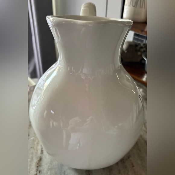 Rae Dunn White Ceramic 'Drink' Pitcher - Picture 5 of 6
